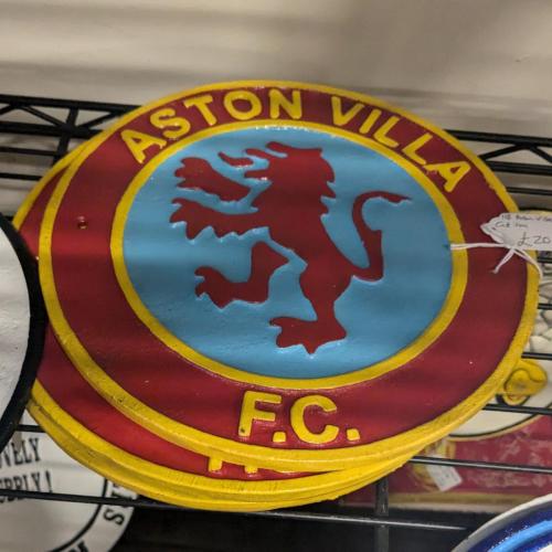 Vintage Aston Villa Sign